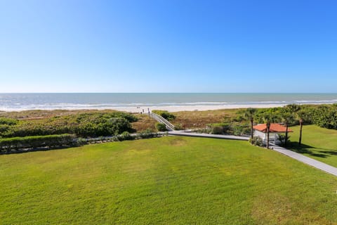 Gorgeous view from top floor balcony