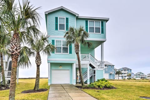 Galveston Vacation Rental | 4BR | 4BA | 3 Stories | Stairs Required