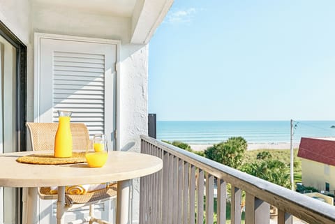 Private balcony with ocean views—perfect for enjoying the sunrise