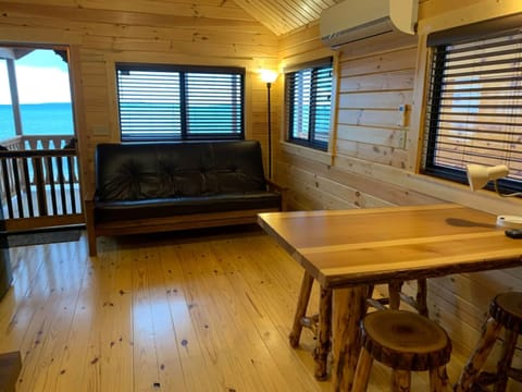 43-inch TV with cable channels