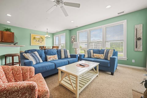 Living Area with Deck Access