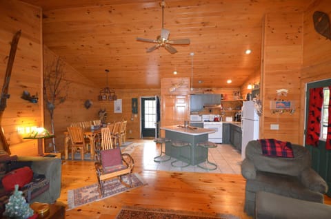 Main living area. - Main living area.