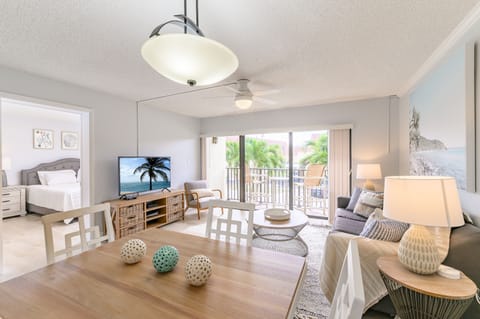 Bright and airy living space with easy access to the balcony
