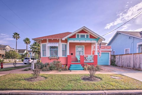 Galveston Vacation Rental | 2BR | 1.5BA | 1,150 Sq Ft | Stairs Required