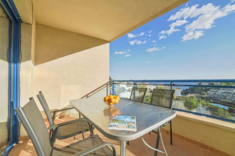 Beautiful holiday apartment with communal pool located in Calpe (Costa Blanca) for 4 people, with two bedrooms and two bathrooms.INTERIOR: This beautiful apartment consists of a spacious living room with TV SAT/TDT, air conditioning and exit to the terrace . A fully equipped kitchen with hob and dishwasher. Two bedrooms with a double bed each and air conditioning, one of them with a bathroom with bathtub en suite. And a bathroom with shower.EXTERIOR: A pleasant outdoor area with communal pool, roman staircase and outdoor shower, ideal to cool off on the hottest days of summer. In addition there is a tennis court and a parking space for a vehicle.LOCATION: This apartment is located in a privileged area given the proximity to the sea and all services. It is located just 750 m from the nearest rock cove and 900 m from the restaurants and the center of Calpe. The nearest supermarket is 350 meters from the apartment.OBSERVATIONS: Free Wifi. Pets are allowed up to 12 kg with supplement.