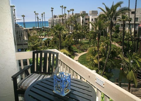 Balcony off living room