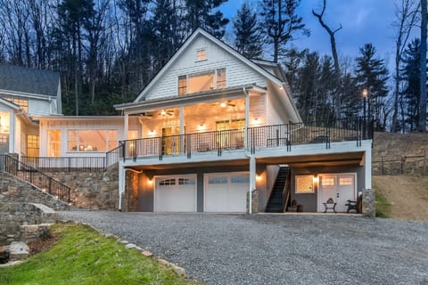 Apartment is located on 2nd floor up the private stairs, above the garage.