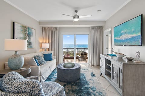 Living Area and Beach View