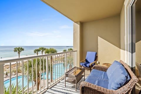 Gulf View Furnished Balcony