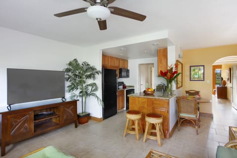 Living Area w/ kitchen & dining