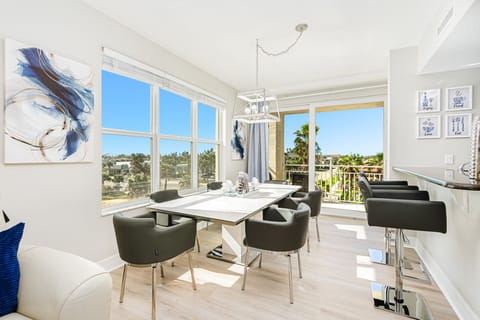 Ocean and River View Dining Area