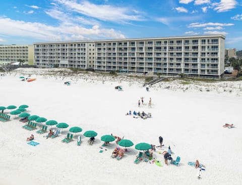 Aerial view Gulf Dunes