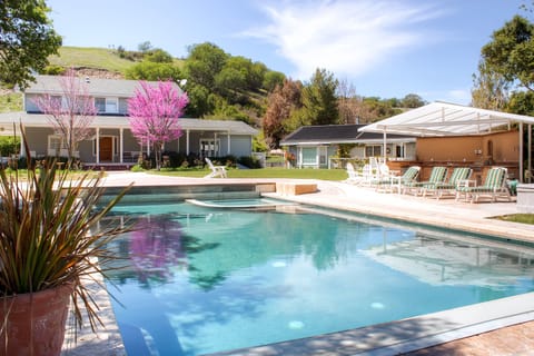 Private Pool, BBQ and Patio Area