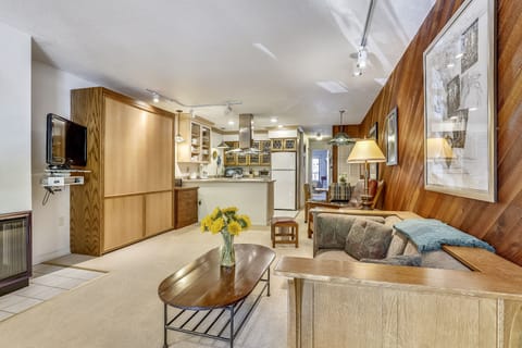 View from front entry over whole unit