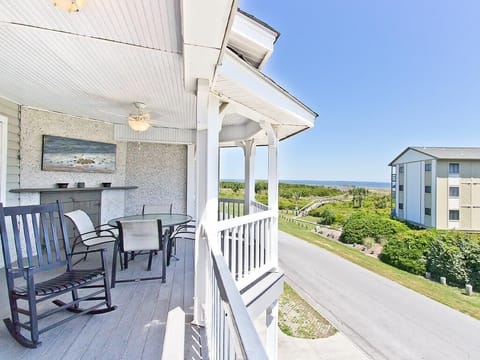 Furnished balcony off living area-3rd Floor