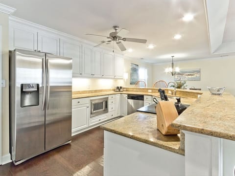Custom cabinetry and Granite Countertops