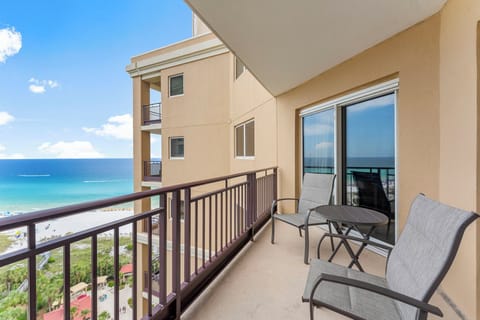 Balcony with Beach Views