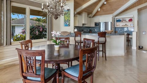 Hale Nani at Koloa Landing - Dining Room & Kitchen - Parrish Kauai