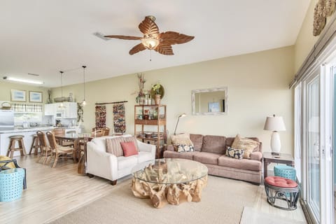 Gulf Front Living Area