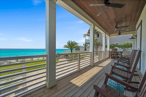 The Pelagic Blue - Dune Allen Beach - Back Porch