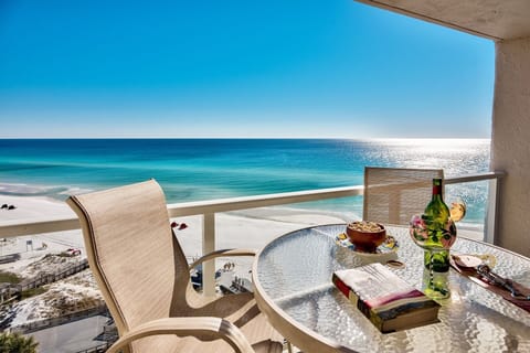 Balcony View - westerly view of beach and gulf