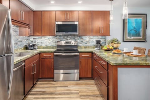 Lawai Beach 1206 Beautiful Kitchen and Cabinets