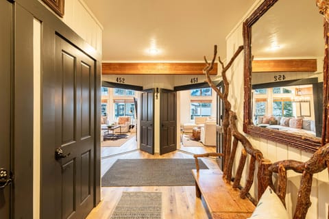 Hallway entrance to both units