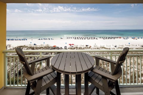 Direct gulf views from the private balcony