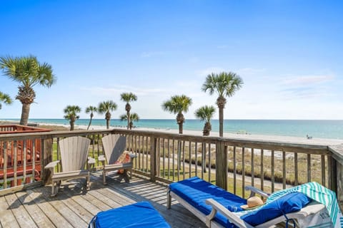 Furnished Gulf Front Balcony