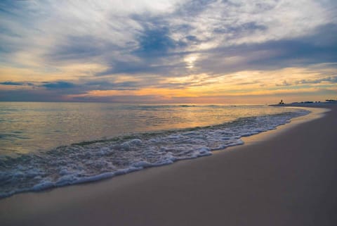 Enjoy the beach sunsets