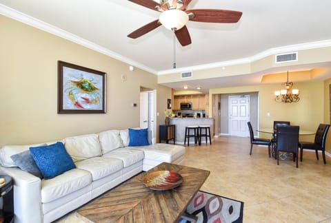 Silver Beach Towers East 305- Open Living Area