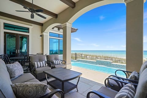 Verona - Gulf Pines Miramar Beach - Back Patio & Private Pool
