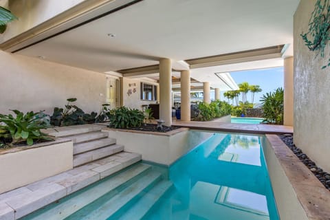 Designer Saltwater Lap Pool – Approximately 72 feet long and 4.5 feet deep