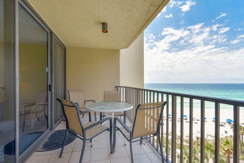 Furnished Gulf Front Balcony