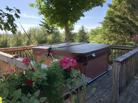 Emptied, cleaned, filled with hot water and sanitized with chemical. Just need U