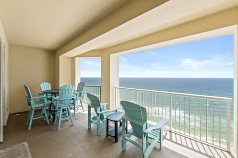 Furnished Gulf Front Balcony