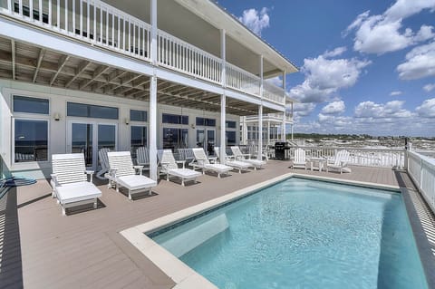 Storks Nest - Grayton Beach - Back Patio & Private Pool