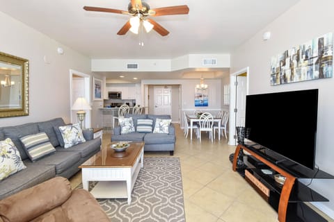 Silver Beach Towers East 705 - Open Living Area