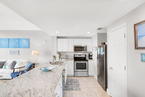 Kitchen has everything your chef needs