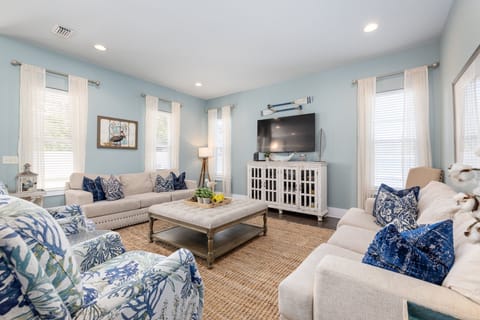 Relax in the coastal living room