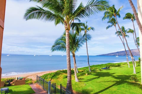 B10 Kihei Sands Beachfront Condominiums - View from your lanai.