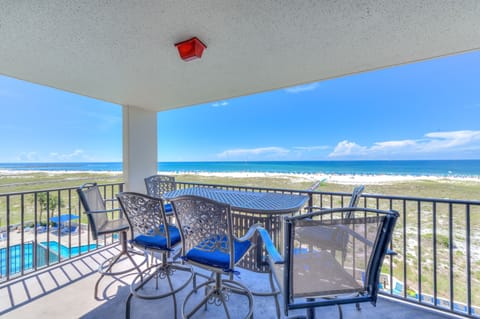 Private Balcony overlooking the Gulf