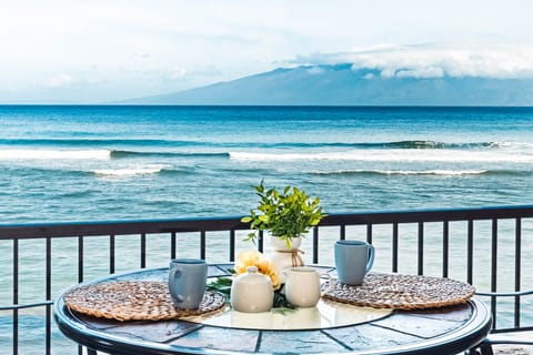 Ocean views from the second floor