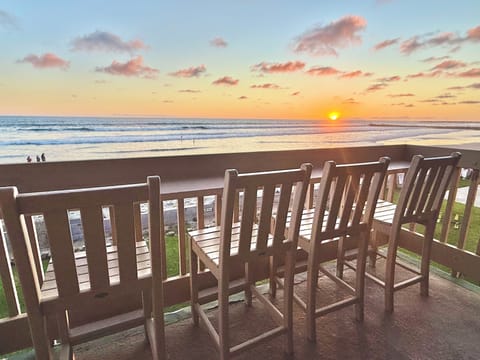 Beautiful sunset views from your balcony.