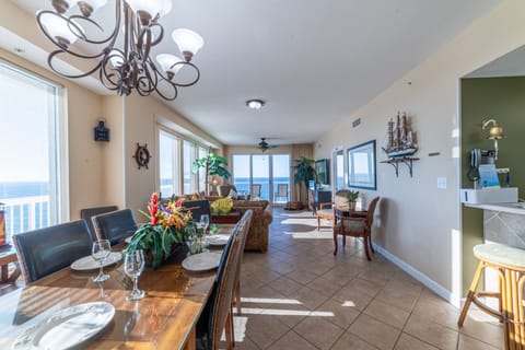 The open floor plan is great for entertaining