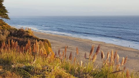Miles of white sand beach 