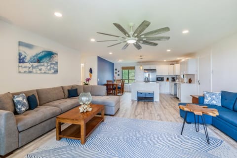 Living area is perfect for family time