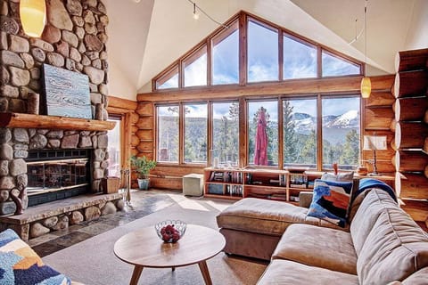 Enjoy this private home with amazing panoramic views of the Ten Mile Range and Breckenridge ski area - 10 Southface -  Breckenridge Vacation Rental