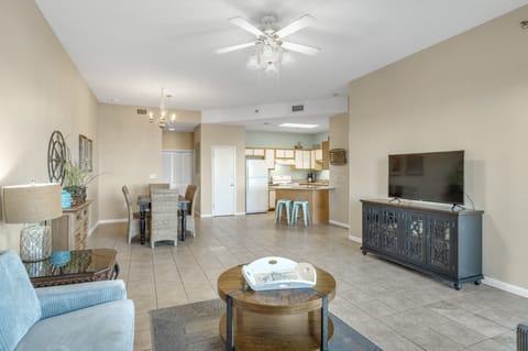 Spacious Living Room with Balcony Access