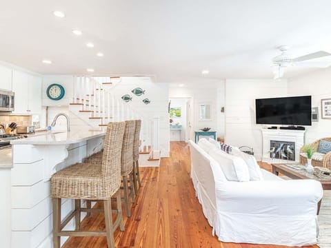 Open Living & Dining